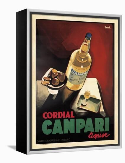 Cordial Campari-null-Framed Premier Image Canvas