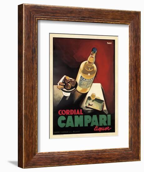 Cordial Campari-null-Framed Giclee Print