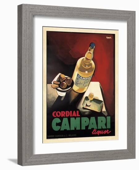 Cordial Campari-null-Framed Giclee Print