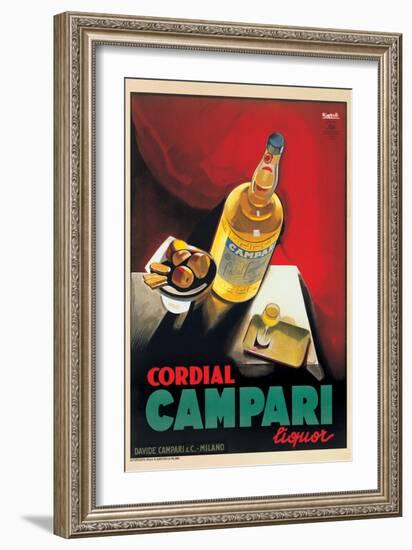 Cordial Campari-Marcello Nizzoli-Framed Art Print