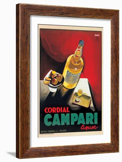 Cordial Campari-Marcello Nizzoli-Framed Art Print