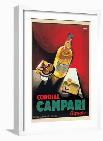 Cordial Campari-Marcello Nizzoli-Framed Art Print