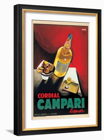 Cordial Campari-Marcello Nizzoli-Framed Art Print