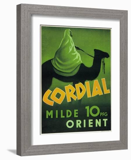 Cordial Milde Orient-null-Framed Art Print