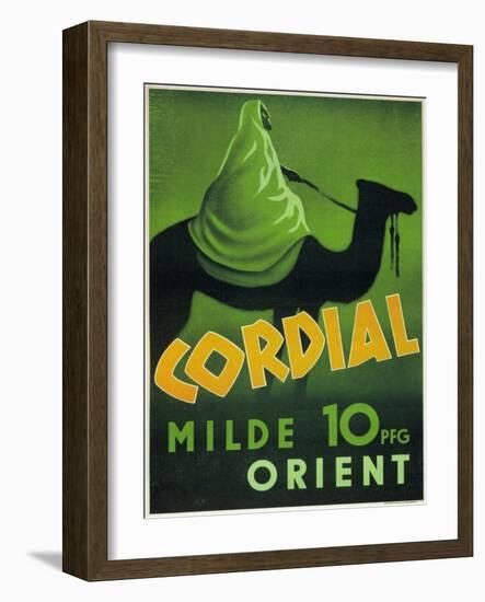 Cordial Milde Orient-null-Framed Art Print