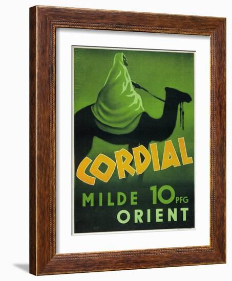 Cordial Milde Orient-null-Framed Art Print