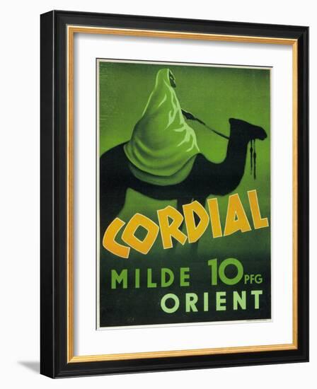 Cordial Milde Orient-null-Framed Art Print