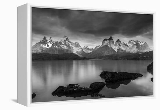 Cordillera Del Paine. Granite Monoliths. Torres Del Paine NP. Chile-Tom Norring-Framed Premier Image Canvas