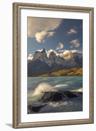 Cordillera Del Paine. Granite Monoliths. Torres Del Paine NP. Chile-Tom Norring-Framed Photographic Print