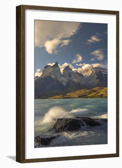 Cordillera Del Paine. Granite Monoliths. Torres Del Paine NP. Chile-Tom Norring-Framed Photographic Print