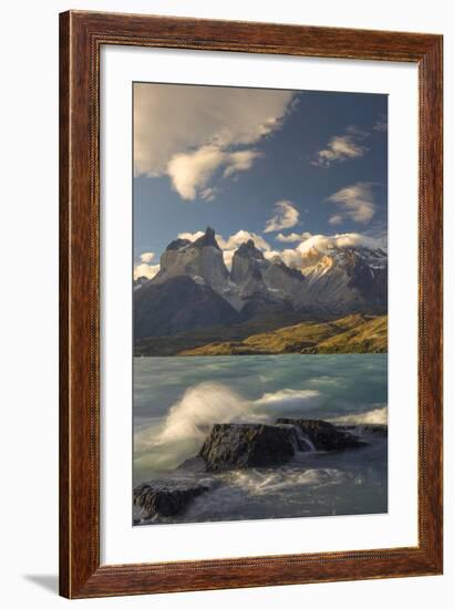 Cordillera Del Paine. Granite Monoliths. Torres Del Paine NP. Chile-Tom Norring-Framed Photographic Print