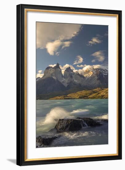 Cordillera Del Paine. Granite Monoliths. Torres Del Paine NP. Chile-Tom Norring-Framed Photographic Print