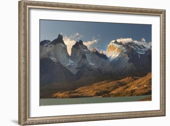 Cordillera Del Paine. Granite Monoliths. Torres Del Paine NP. Chile-Tom Norring-Framed Photographic Print