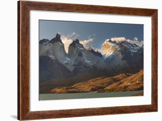 Cordillera Del Paine. Granite Monoliths. Torres Del Paine NP. Chile-Tom Norring-Framed Photographic Print