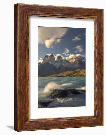 Cordillera Del Paine. Granite Monoliths. Torres Del Paine NP. Chile-Tom Norring-Framed Photographic Print