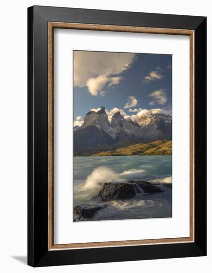 Cordillera Del Paine. Granite Monoliths. Torres Del Paine NP. Chile-Tom Norring-Framed Photographic Print