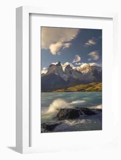 Cordillera Del Paine. Granite Monoliths. Torres Del Paine NP. Chile-Tom Norring-Framed Photographic Print