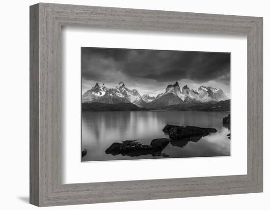 Cordillera Del Paine. Granite Monoliths. Torres Del Paine NP. Chile-Tom Norring-Framed Photographic Print