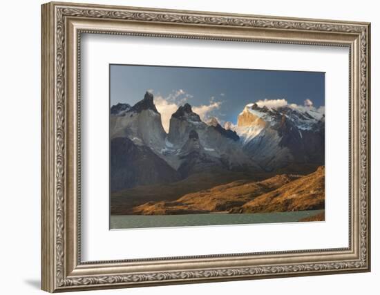 Cordillera Del Paine. Granite Monoliths. Torres Del Paine NP. Chile-Tom Norring-Framed Photographic Print