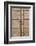 Cordoba, Spain. Ancient wooden door with cross-Julien McRoberts-Framed Photographic Print