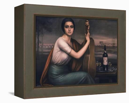 Cordobesa-Julio Romero de Torres-Framed Premier Image Canvas