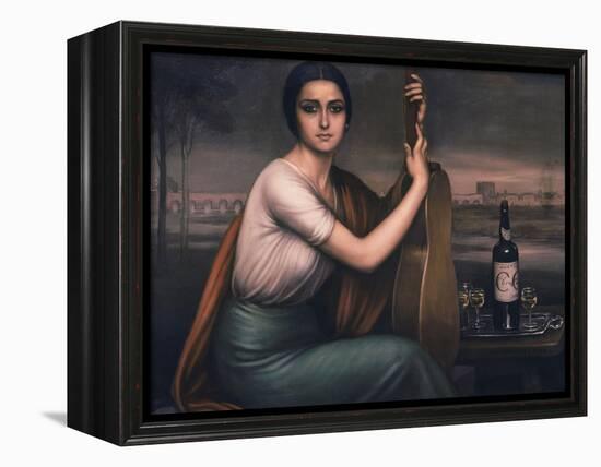 Cordobesa-Julio Romero de Torres-Framed Premier Image Canvas