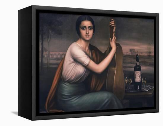 Cordobesa-Julio Romero de Torres-Framed Premier Image Canvas