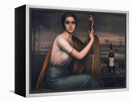 Cordobesa-Julio Romero de Torres-Framed Premier Image Canvas