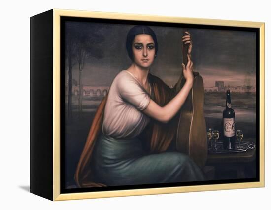 Cordobesa-Julio Romero de Torres-Framed Premier Image Canvas