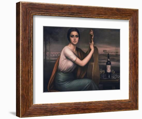 Cordobesa-Julio Romero de Torres-Framed Giclee Print