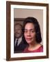 Coretta Scott King, Widow of Civil Rights Leader Martin Luther King, Jr-Vernon Merritt III-Framed Premium Photographic Print