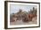 Corfe Castle and Village-Alfred Robert Quinton-Framed Giclee Print