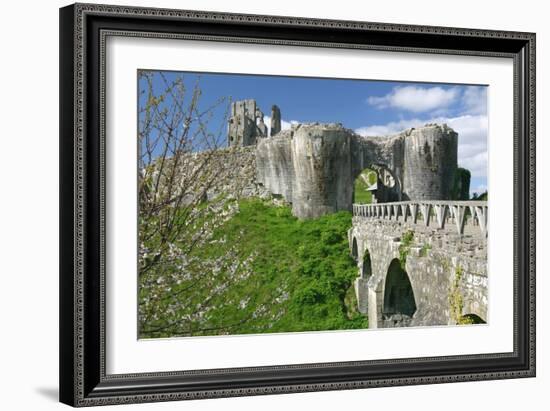 Corfe Castle, Dorset-Peter Thompson-Framed Photographic Print