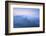 Corfe Castle, sunrise and early morning mist, Dorset, UK-Ross Hoddinott-Framed Photographic Print