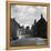 Corfe Castle Village-Staff-Framed Premier Image Canvas