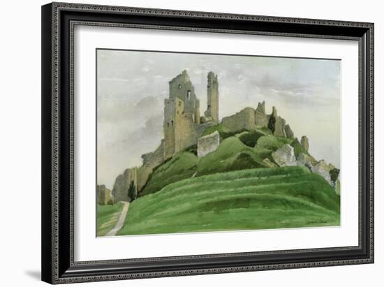 Corfe Castle-Osmund Caine-Framed Giclee Print