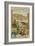 Corfu: the Statue of Achilles and Traditional Dress-null-Framed Premium Giclee Print