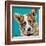 Corgi Cuteness I-Carolee Vitaletti-Framed Art Print