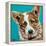 Corgi Cuteness I-Carolee Vitaletti-Framed Stretched Canvas