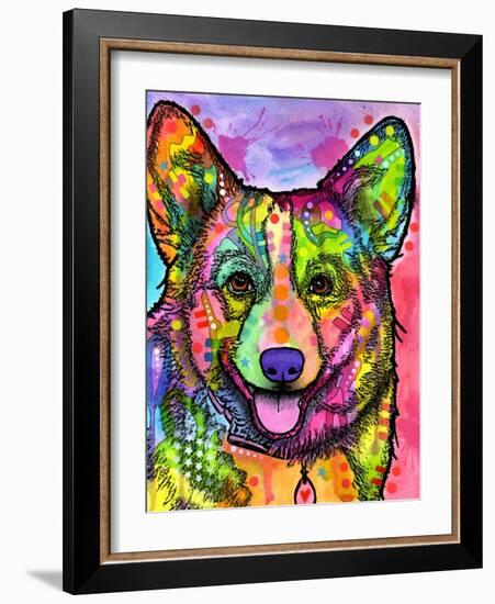 Corgi II-Dean Russo-Framed Giclee Print