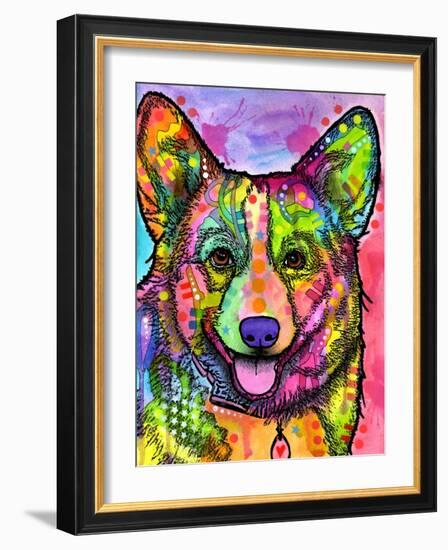 Corgi II-Dean Russo-Framed Giclee Print