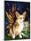 Corgi of the Faeries - Fairy Dog-Jasmine Becket-Griffith-Mounted Art Print