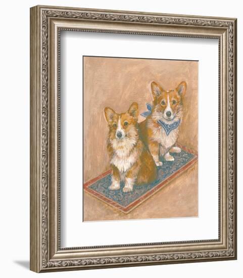 Corgis-Carol Ican-Framed Art Print