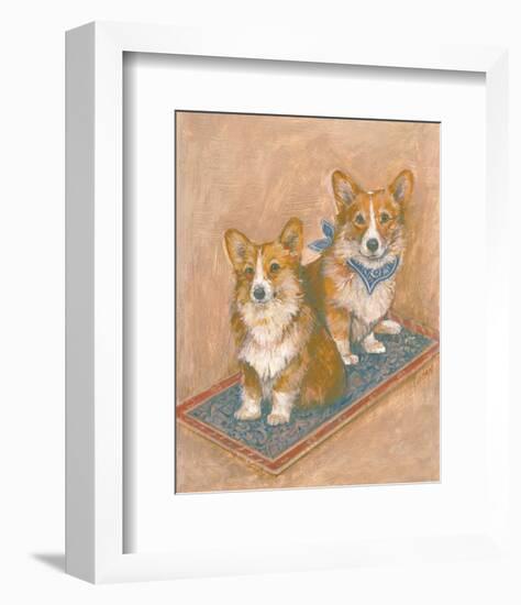 Corgis-Carol Ican-Framed Art Print