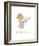 Corgragious! - Hannah Stephey Cartoon Dog Print-Hannah Stephey-Framed Art Print