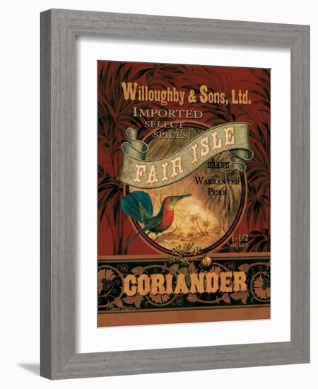 Coriander-Pamela Gladding-Framed Art Print