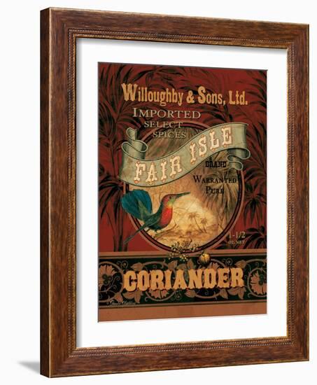 Coriander-Pamela Gladding-Framed Art Print