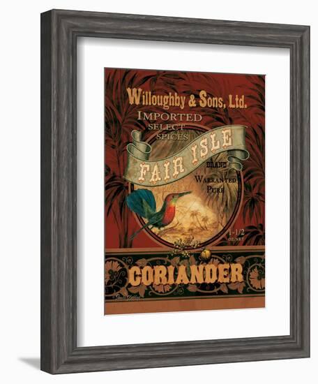 Coriander-Pamela Gladding-Framed Art Print