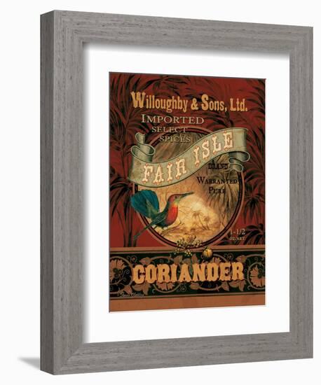 Coriander-Pamela Gladding-Framed Art Print