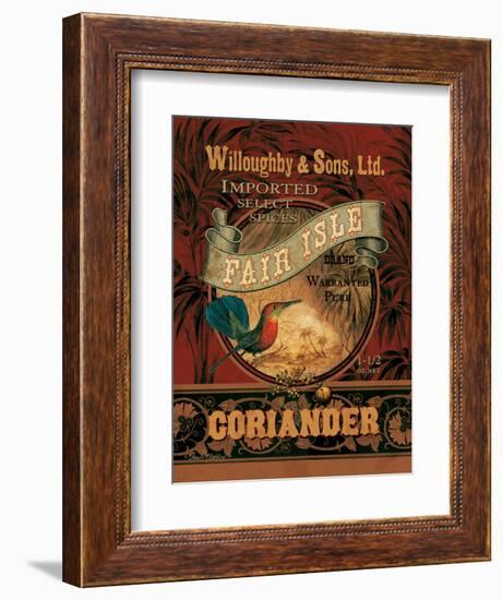 Coriander-Pamela Gladding-Framed Art Print